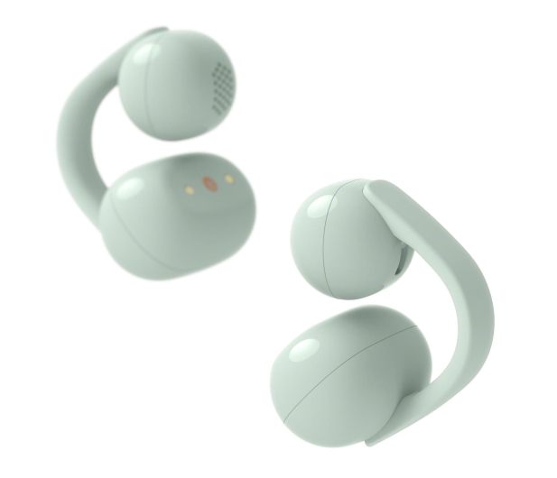 Sony Linkbuds Clip WF-LC900 Zielone - 1482616 - zdjęcie 2